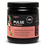 LEGION Pulse Pre Workout Supplement - All Natural Nitric Oxide Preworkout Drink to Boost Energy, Cre