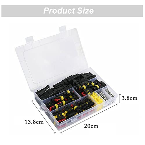 1/2/3/4 pin connettore impermeabile per auto