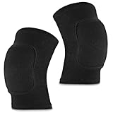 TRUESAGAUSA Elasticated Elbow Pads, Boxing MMA Muay Thai Protection, Unisex (Black, Large)