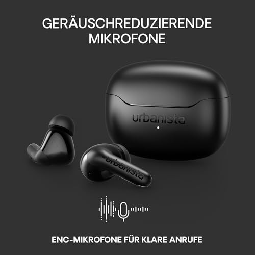 Urbanista Bluetooth Kopfhörer in Ear, Noise Cancelling Kopfhörer Kabellos – Ansicht 4