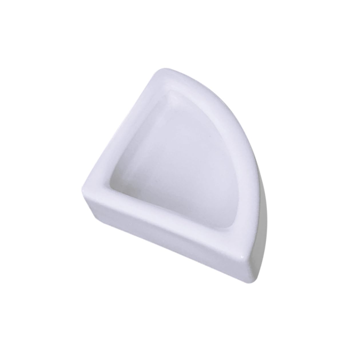 DECHOUS 1Pc Lizard Feeding Bowl Ceramic Reptile Food Container Prevents Spills for Turtles Frogs Snakes Geckos and More Durable White Design for Easy Feeding