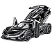 Therina Toy Cars Model Jesko Black Alloy Collectibles Die-cast Vehicles with Sound and Light