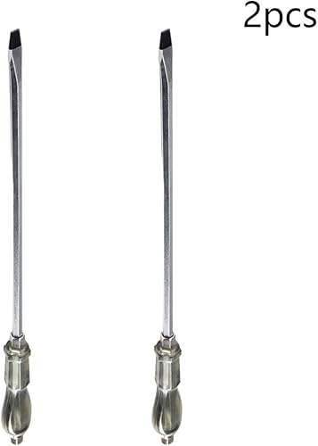 Miniatura 6 de Destornillador de impacto ranurado de 12 pulgadas, destornillador de demolición Keystone magnético, 2 piezas, (Bettomshin)