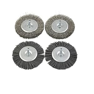 Neflum 4-teiliges Tellerbürsten-Set