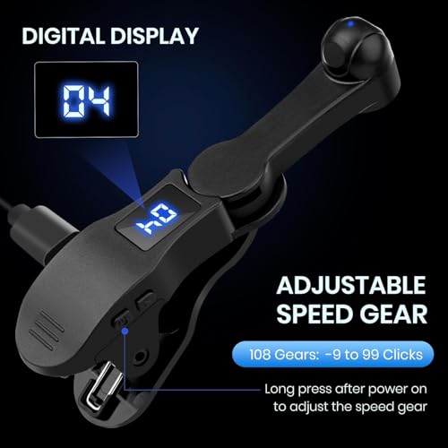 ANCLLO Automatischer Bildschirm-Clicker, tragbar, simulierter Finger, kontinuierliches Klicken, einstellbare Geschwindigkeit, physischer Clicker, geeignet für Spiele