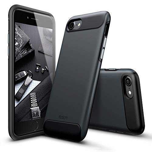 iPhone 7 Case, ESR [Slim Fit] [Shock-Absorption] Hard PC Protective Case Cover with Magnetic Car-Mount Function for 4.7 inches iPhone 7 (Black)