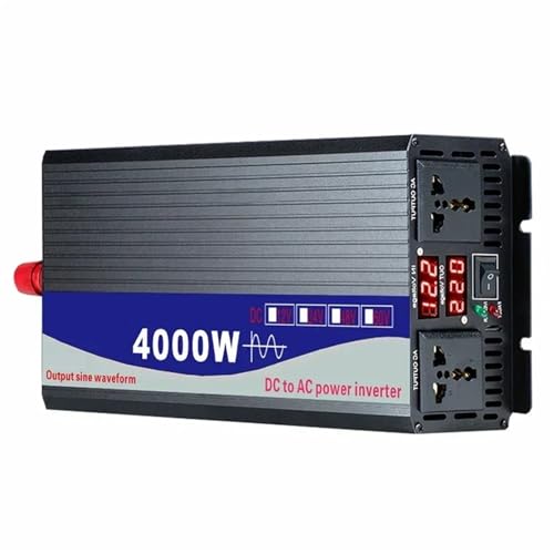 Inversor de onda sinusoidal pura de 5000W y 48V para solucionar apagones en ruta