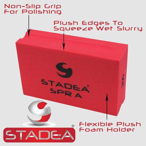STADEA Diamond Hand Polishing Pad Electroplated Grit 500 for Granite Concrete Terazzo Polishing