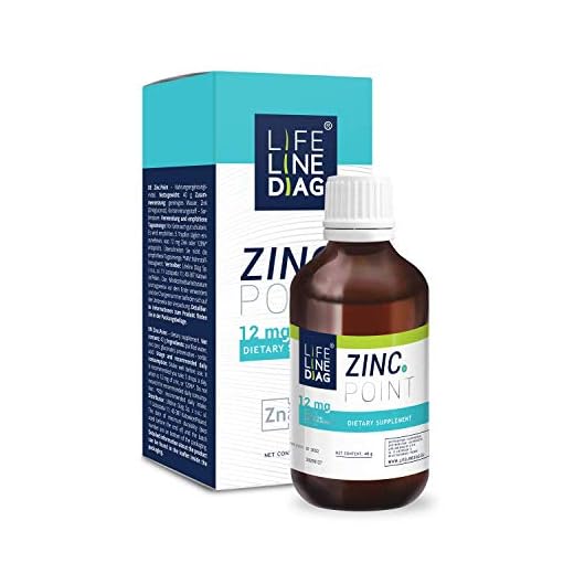 Zink.Point Lifeline Diag (40 g) – Flytande form zink 12 mg per daglig dos | 1 flaska = 5 månaders användning | Kosttillskott för stärker immunförsvaret | Högsta absorption