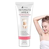 [1/2/3/4 Piezas] Crema Depilatoria Zona Del Bikini | Crema Depilatoria Para Rostro, Cuerpo, Genitales, Brazos, Piernas, 100 Ml | Depilador De Piel Sensible Para El Vello De Las Axilas