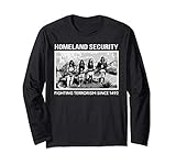 Homeland Security Fighting Terrorism Since 1942 Indian Guy's Long Sleeve T-Shirt