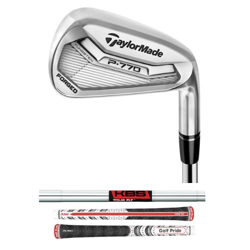 TaylorMade P770 Irons, Steel KBS Tour FLT 120 Stiff Flex (AW)