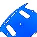 (E76) Custom Guitar Pickguard fits Mustang Style Classic Series, 4Ply Blue