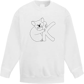 Azeeda 'K For Koala' Kid's Sweatshirt/Jumper (12-13 Years) (KW00038939)