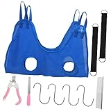 UPKOCH PET Grooming Hammock for Cats and Dogs Professional Nail Cutter Accessory Convenient Grooming Tool for Medium and Small Pets Sturdy and Easy to Use