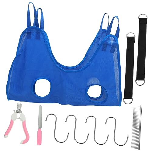 UPKOCH PET Grooming Hammock for Cats and Dogs Professional Nail Cutter Accessory Convenient Grooming Tool for Medium and Small Pets Sturdy and Easy to Use