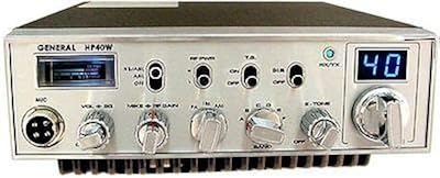 General HP-40W 10 Meter Mobile Ham Radio Transceiver Pro - Tuned and Aligned