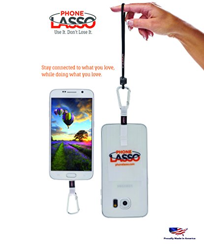 Cell Phone Neck/Wrist/Hip/Gear/Bag Holder for Smartphone Clip-On Universal Apple iPhone Samsung Galaxy