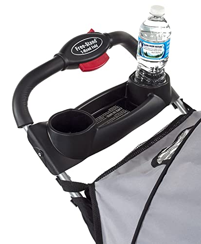 Kolcraft Cloud Plus Lightweight Easy Fold Compact Travel Toddler Stroller And Baby Stroller, Large Storage Basket, Multi-Position Recline, Convenient One-Hand Fold, 13Lbs - Slate Grey #TOP2