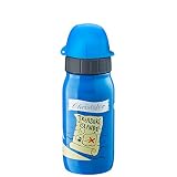 Emsa Kinder-Trinkflasche Drink2Go Iso2Go 350 ml Kids Pirate mit Laser-Gravur Edelstahl auslaufsicher