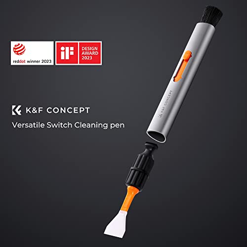K&F Concept SKU.1899 Lens Cleaning Pen Kit For Aps-C Cmos & Ccd Sensors, Lens Cleaner Pen With 6* Aps-C Sensor Cleaning Rods For Dslr & Mirrorless Digital Cameras thumb #1