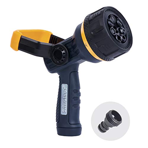 Melnor 65058-AMZ Torrent 7-Pattern Nozzle with QuickConnect Product Adapter Set, Multi by Melnor - Used condition - US$13.80