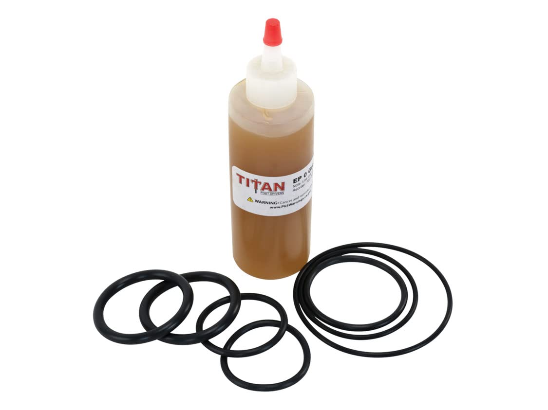 Titan Post Drivers O-Ring Rebuild Kit for PGD2000 and PGD2000X Models