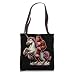 Bigfoot Riding Unicorn, Funny Sasquatch Tote Bag