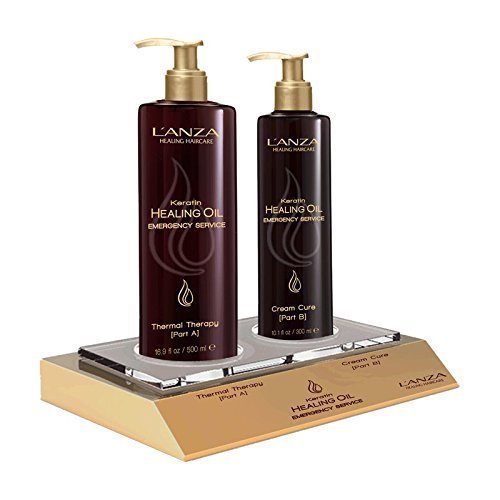 KERATIN HEALING OIL EMERGENCY SERVICE (Part A and Part B) by L'anza by L'anza