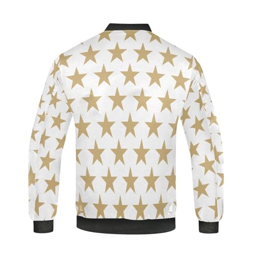 KLL Jaqueta aviador leve Gold Star masculina jaqueta corta-vento leve à prova d'água softshell pequ