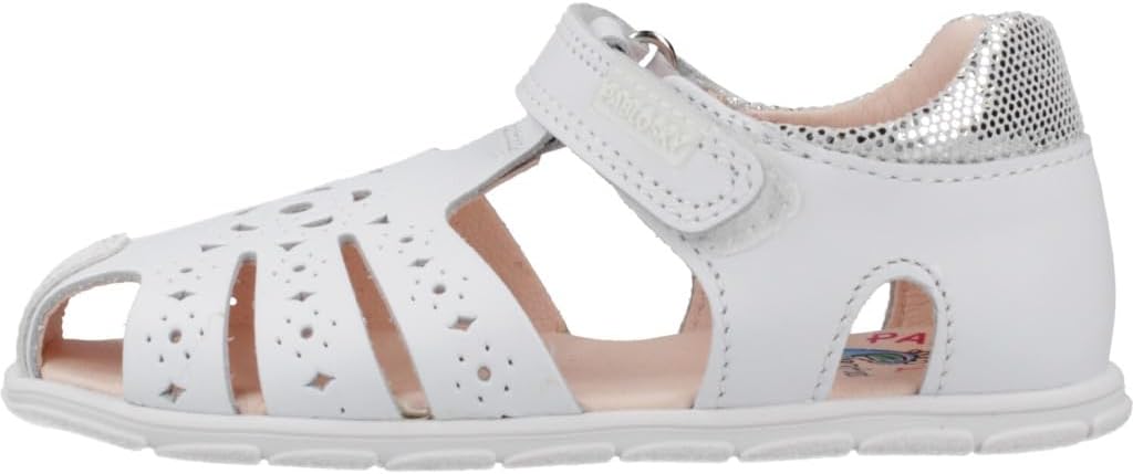 Pablosky ZIG 067000 Barefoot Sandals for Baby Girls