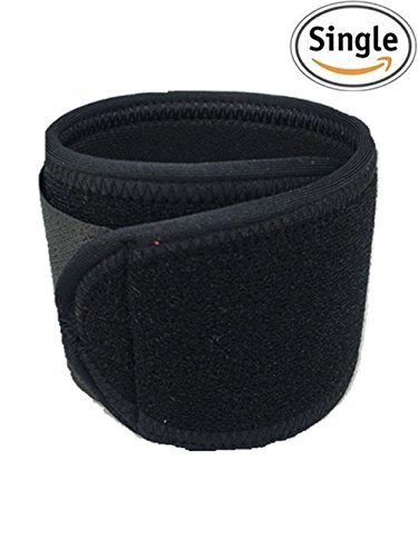 Adjustable Sport Wristbands for Men and Wonmen Youth Kids Wrist Support Wrap for Volleyball Badminton Tennis Basketball Weightlifting Wrist Brace (Black)