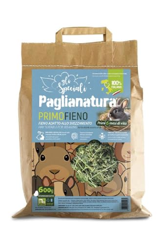 Paglianatura 600 Gr. Con 20% Alfalfa - Nutrimento Ideale Per Cuccioli Di Conigli E Roditori Nei Primi 6 Mesi
