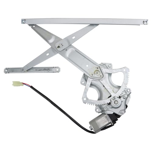 TRQ Power Window Motor and Regulator Assembly Power Without Auto Down Feature Without Auto Up Feature Compatible with 97-01 Toyota Camry US Built Models 1st VIN Digit 1 04-09 Prius 07-11 Yaris Sedan