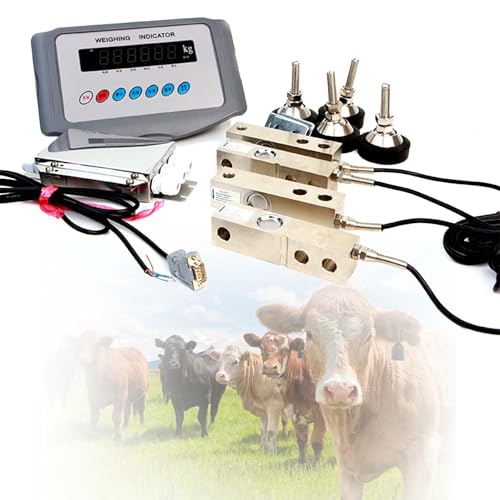 Báscula para Ganado Kit 3 Ton con Plataforma Digital miniatura 1