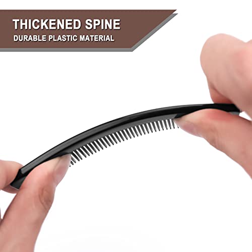 100 Pack Pocket Hair Combs Individually Wrapped, Fine Combs In Bulk Individually Wrapped, Bulk Combs, Environmentally Eco Friendly Bulk Pocket Pet Dog Grooming Hair Lice Combs #TOP3