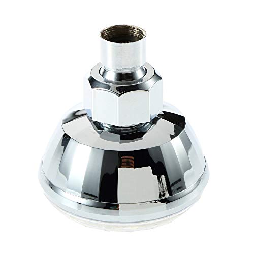 Jullynice Cabeça de chuveiro de LED romântica ajustável de 360 graus para banheiro, automática, 20 m