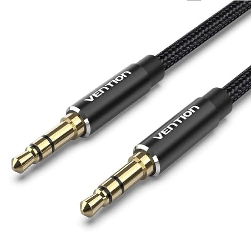 Cabo Auxiliar Audio P2 Celular Nylon Som Dj Fone 1m