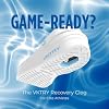 VKTRY Performance Recovery Clogs Cushioned EVA with Carbon Fiber Stability | Rocker Sole, Ventilated Comfort, Deep Heel Cup, Slip-Resistant Grip, Removable Strap