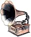 Old Time Gramophone Die Cast Metal Collectible Pencil Sharpener