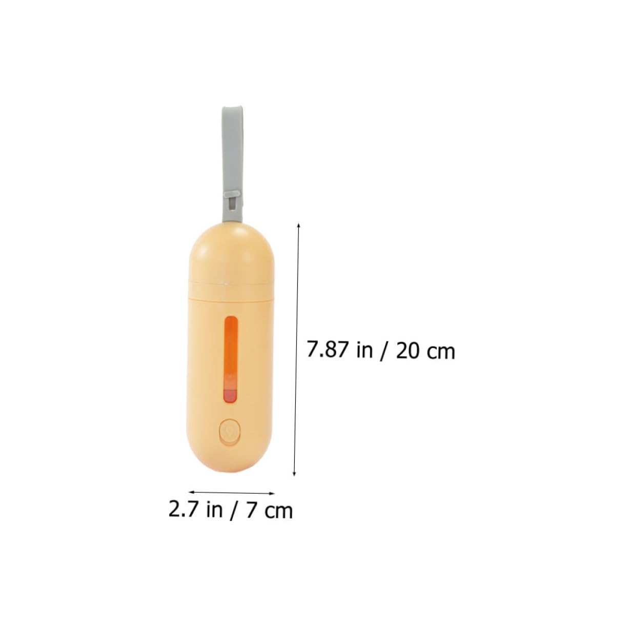 DECOMELODY Abs Material Pet Water Cup Portable Dog Water Bowl Dog Drinking Bottle Pet Supply Random Color