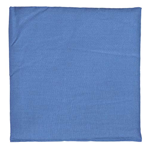 Cherry Stone Cushion 19 x 19 cm Light Blue - Heat Cushion and Cold Compress Cherry Stone Bag for Microwave, Oven, Freezer Compartment