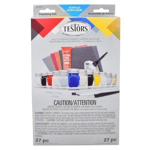 Testors, Acrylic 12-piece Finishing Kit