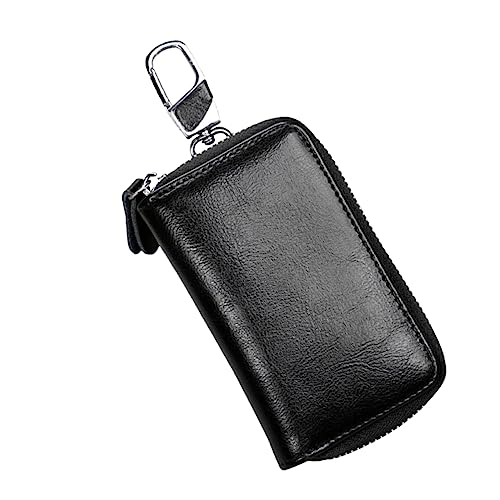 ArinkO Schlüsseletui aus Leder: Minitasche für Schlüssel und mehr