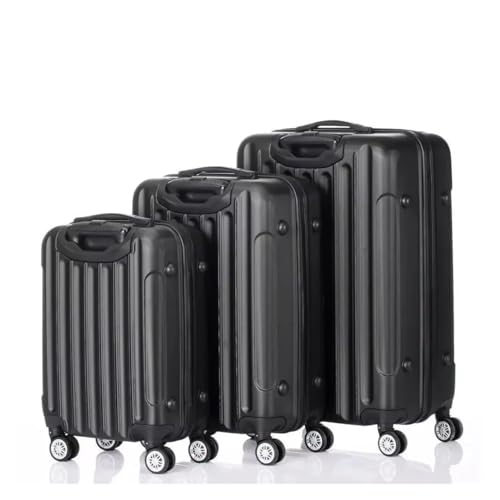 3pcs Luggage Set Travel Trolley Hard Shell Suitcase Wheels TSA Lock 20" 24" 28"(R)4