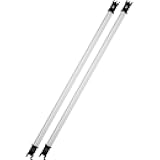 PavoTube II 30C 4' RGBWW LED Tube Light 55W Internal Battery CRI 97 15-FX Bluetooth App DMX 2.4G 2-Light Kit