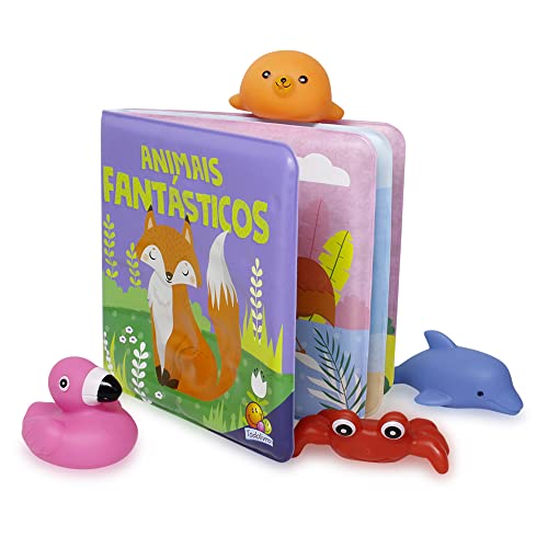 Kit com 4 Livros: Diversão no Banho