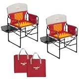 SUNNYFEEL Silla de director de camping con calefacción, sillas