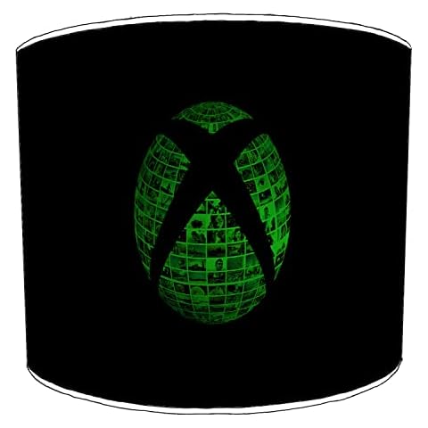 12 Inch (30cm) XBOX childrens lampshades14 For A Ceiling Light Pendant In 3 Sizes - Free Personalisation Cover