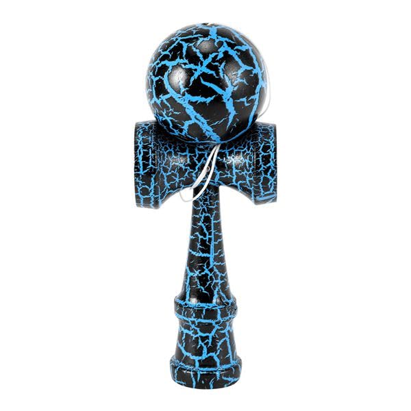 Tagtight Kendama Toy Ball Wooden Kendama Toy Outdoor Sports for Adults Outdoor Ball Sports Crack Beech Wooden Kendama Colorful Design Black and